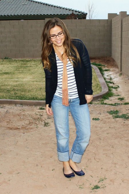 Балетки под джинсы