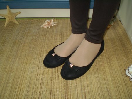 Балетки на ножках