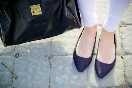 Балетки на ножках