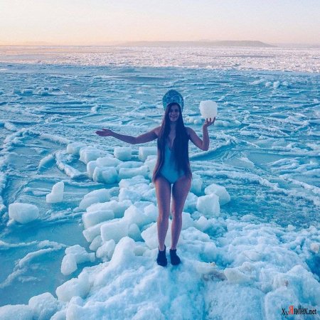 Девушки моржи