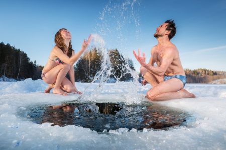 Купание закаливание