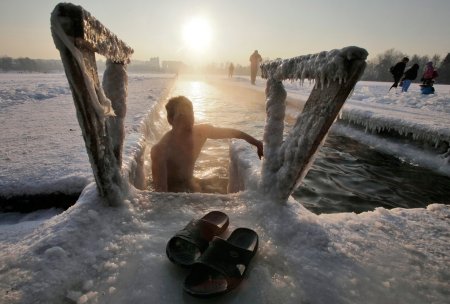 Закаливание снегом