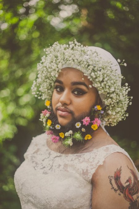 Необычный образ невесты