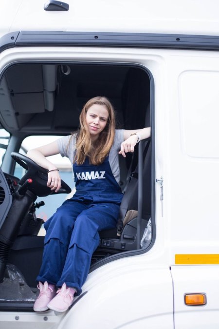 Татьяна камазистка КАМАЗ