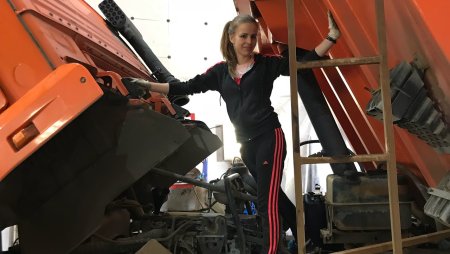 Татьяна камазистка КАМАЗ