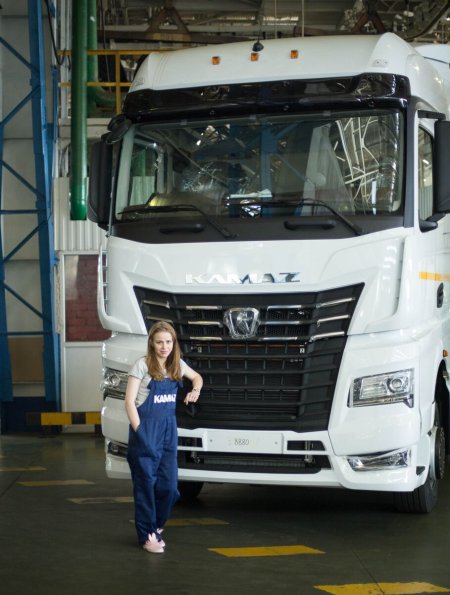 КАМАЗ У Таня камазистка