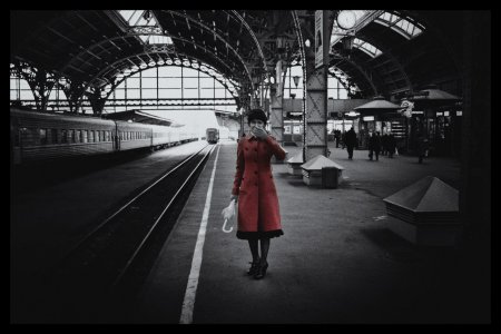 Перрон вокзала