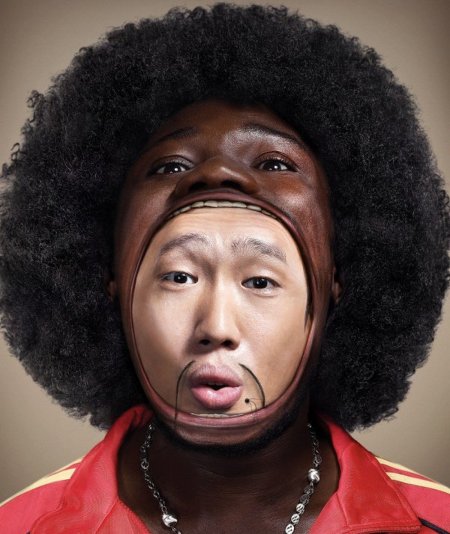 Негр китаец