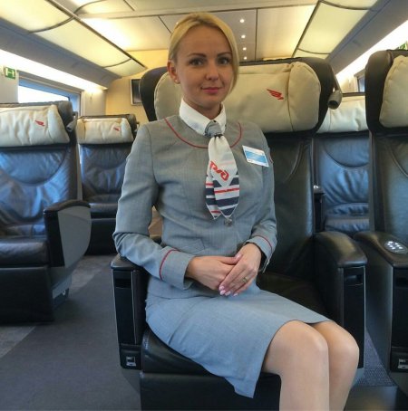 Валерия Смирнова проводница Сапсан