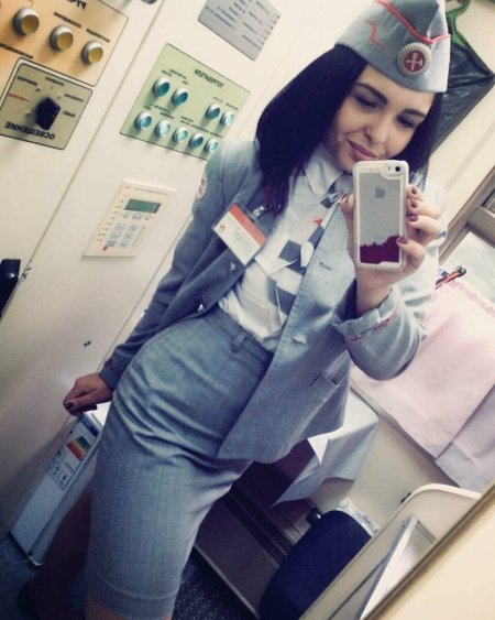 Проводница РЖД