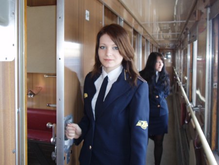 Красивые проводницы