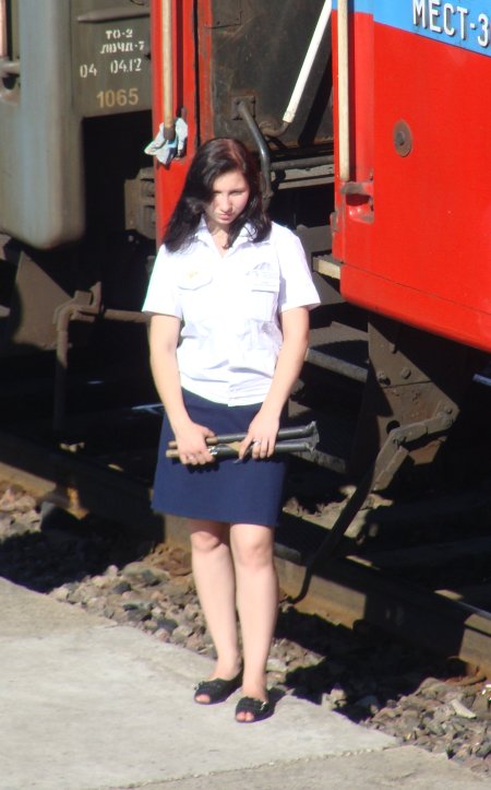 Проводницы поездов дальнего следования