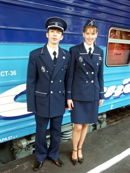 Форма проводников пассажирских вагонов РЖД