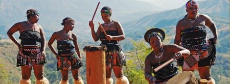 Женщины племени Зулу