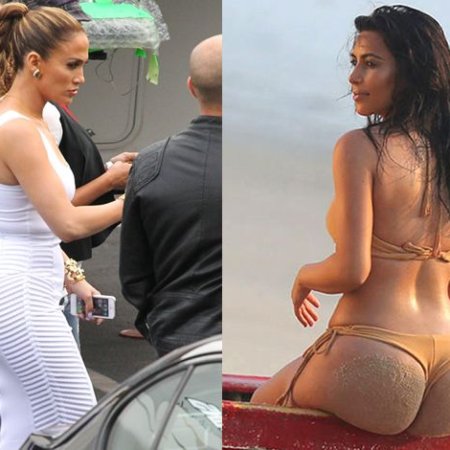 Ким Кардашян или Дженнифер Лопес