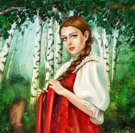 Сказочный женский образ