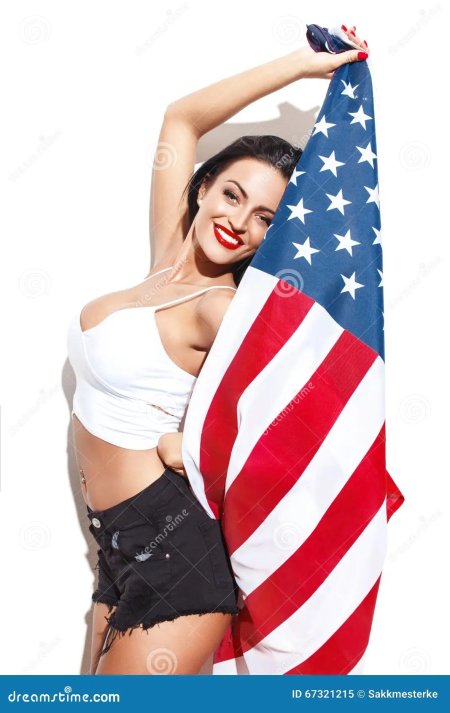 Сиськи американский флаг