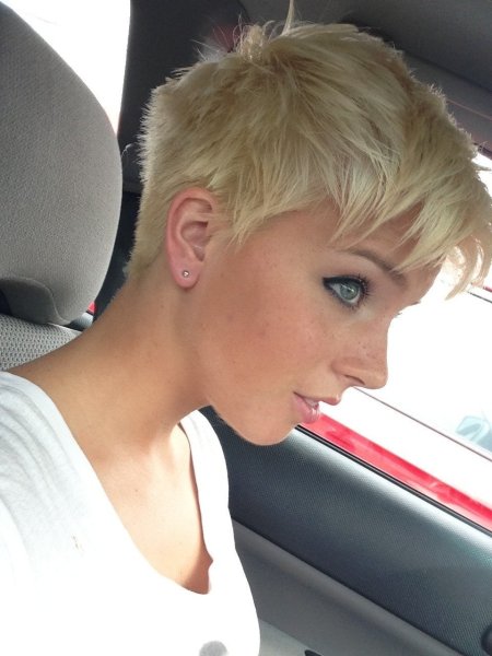 Стрижка Пикси Калманович рыжая