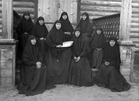 Монахини Леушинского монастыря 19 век