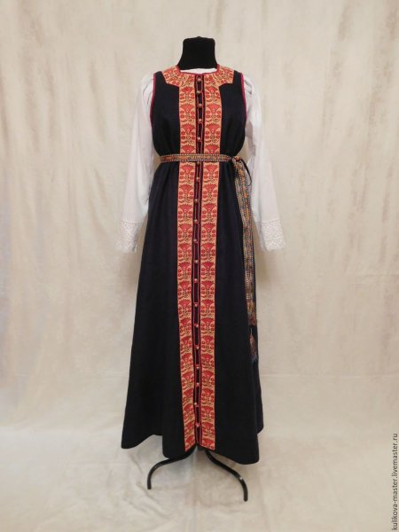 Народный костюм старообрядцев семейских