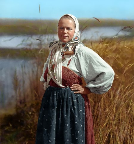 Крестьянка 17 век Россия