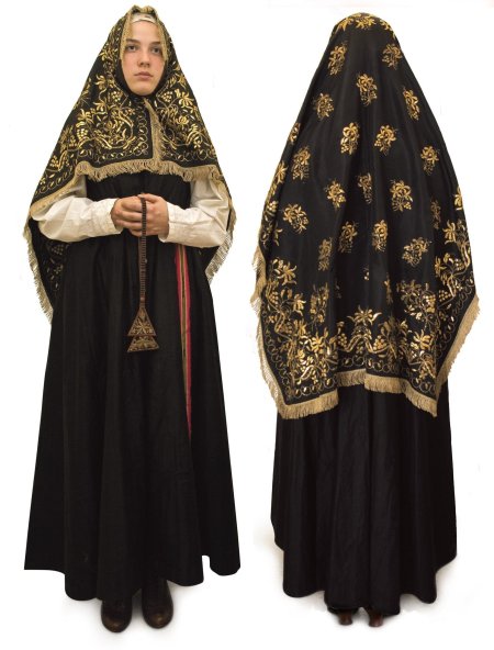 Одежда старообрядцев женщин