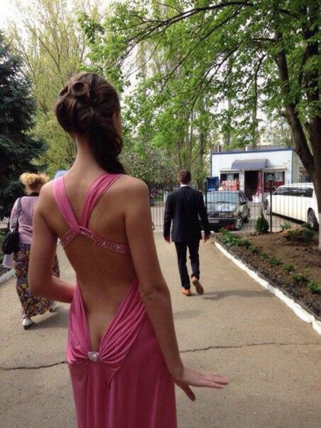 Прозрачные Наряды выпускниц