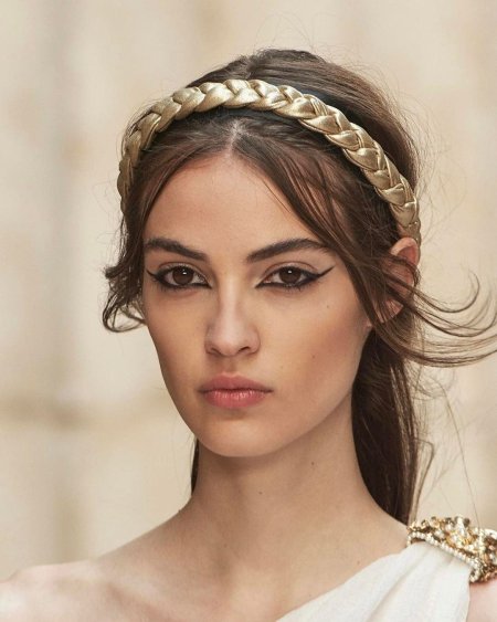 Прическа лампадион древняя Греция