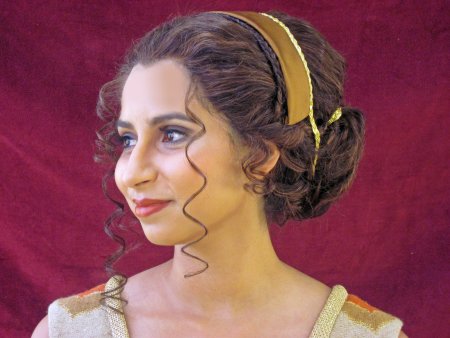 Прически греческих женщин