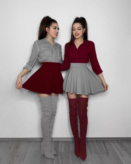 Близняшки Гюльджан и Сахинур