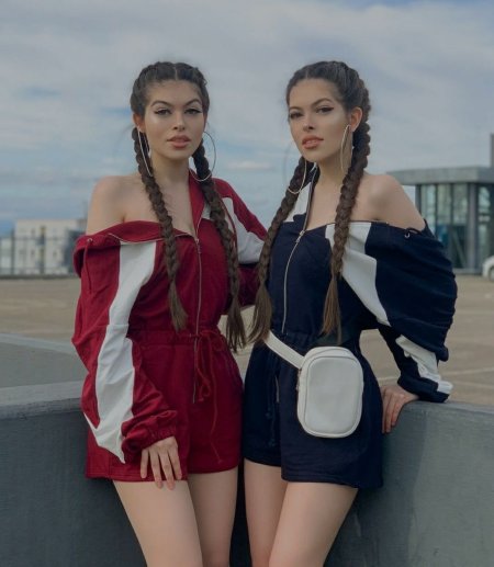 Сестры близняшки Гюльджан и Сахинур