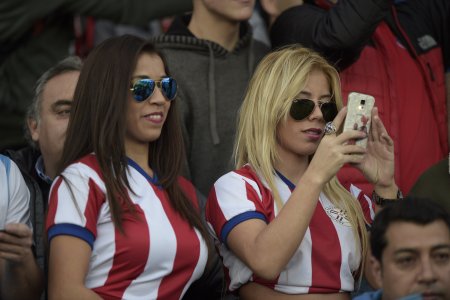 Парагвайская фанатка Эрнандес