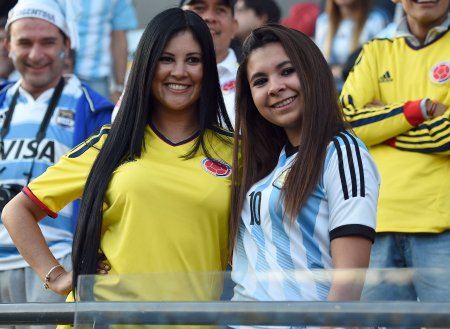 Болельщица Бразилии Copa America