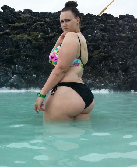 Odda Iceland модель Анна Абрамова