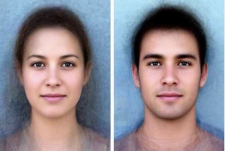 Усредненный портрет человека