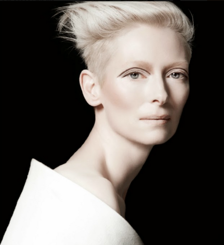 Актриса андрогин Тильда Суинтон