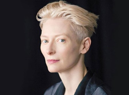 Тильда Суинтон альбинос