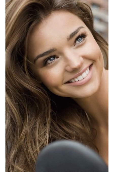 Миранда Керр щечки