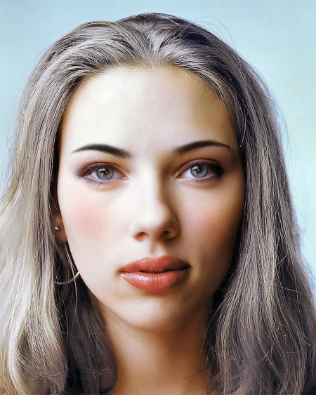 Скарлетт Йоханссон глаза