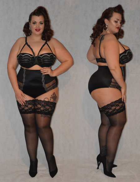 Georgina Horne модель «плюс-сайз»