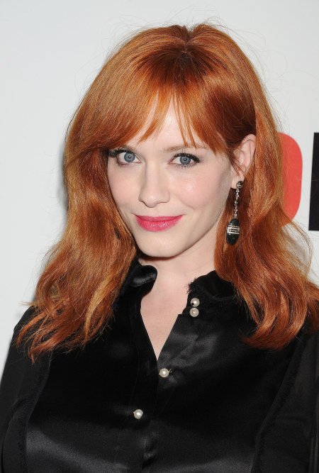 Кристина Хендрикс цвет волос