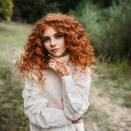 Рыжеволосая Катрин кюн