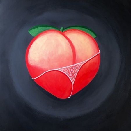Персик арт