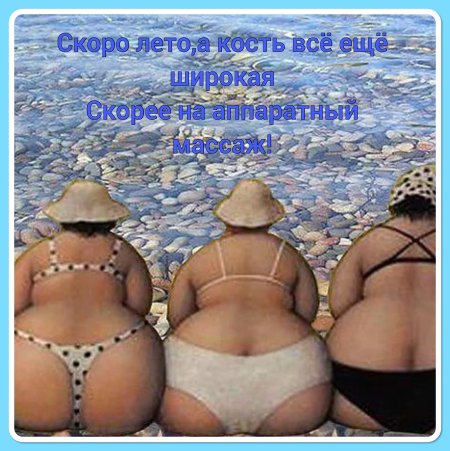 Толстые женщины на пляже