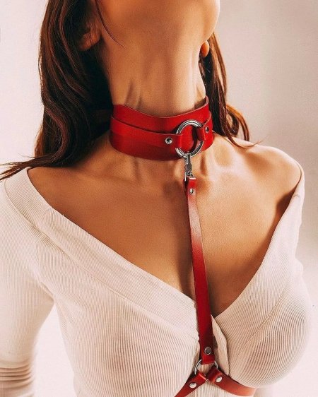 Чокер портупея