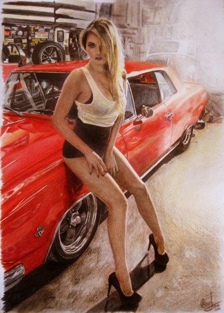 Ангелина блондинка BGT