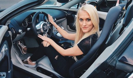 Ведущая Supercar blondie