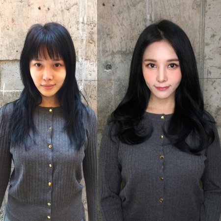 Кореянки без макияжа