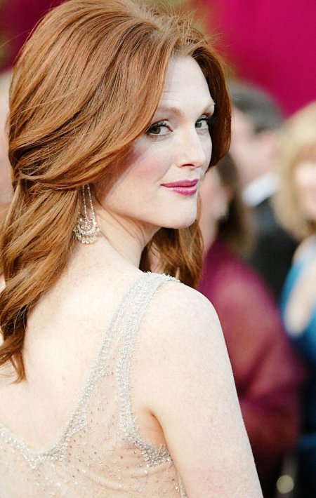 Джулианна Мур веснушки