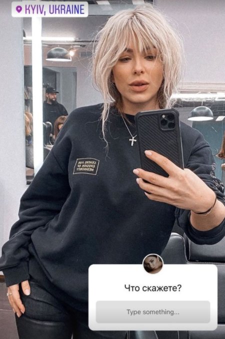 Ани Лорак о блонде